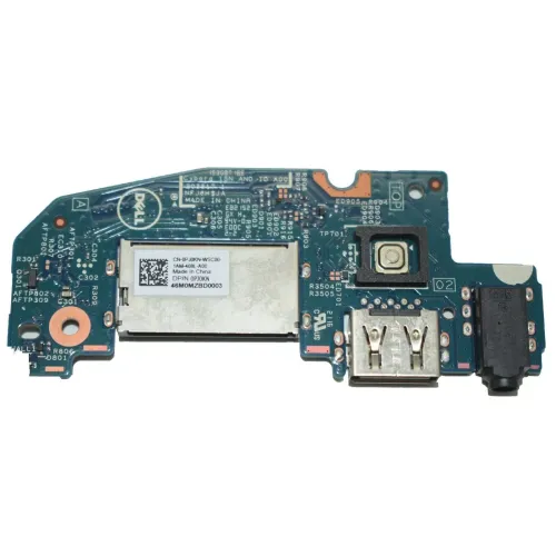 Dell Inspiron 15 5510 5515 5518 Power Button USB Audio Board