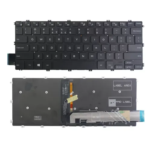 Dell Latitude Backlit Keyboard for 3400, 3310, and 3390 Laptops