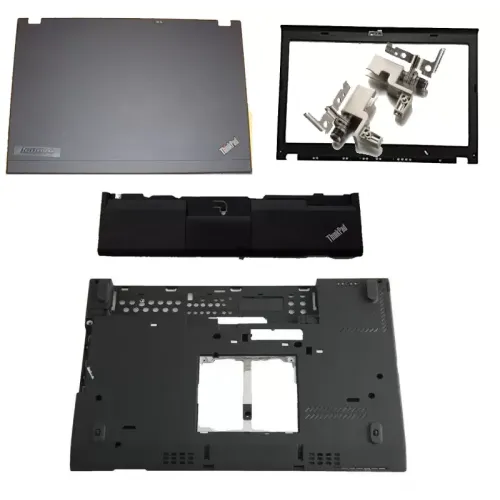 Lenovo X230 LCD Top Cover Bezel Hinges with Touchpad Palmrest And Bottom Base Full Assembly