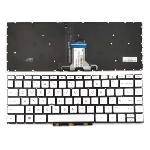 HP Pavilion x360 14-dh 14-DH1178TU Backlit Keyboard Silver - Enhance Your Typing Experience