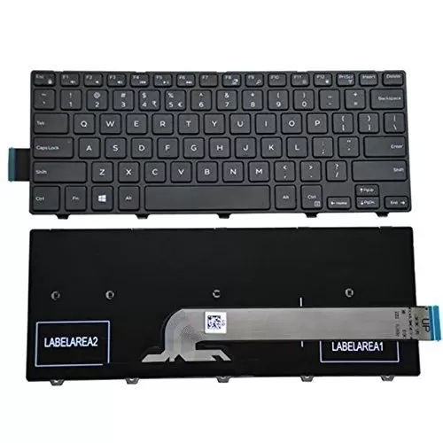 Laptop Keyboard Compatible for Dell Vostro 3446 Inspiron 14 3000 Series P/N 06XWMR