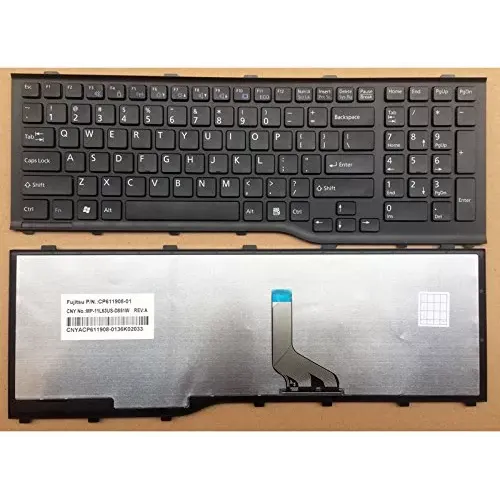 Laptop Keyboard Compatible for FUJITSU NH532