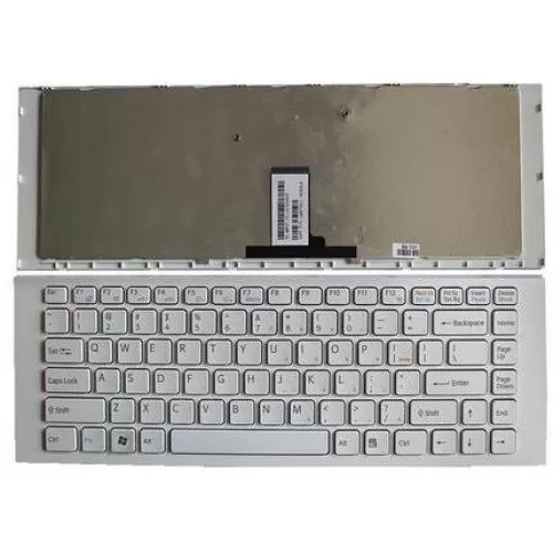 Laptop Keyboard for Sony Vaio VPC-EG VPCEG2AEN Series White