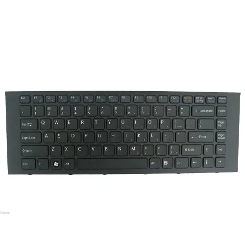 Laptop Keyboard Compatible for Sony VAIO VPCEG Series Black