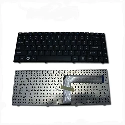 Laptop Keyboard Compatible for WIPRO EGO HASEE Q550 Series US Black