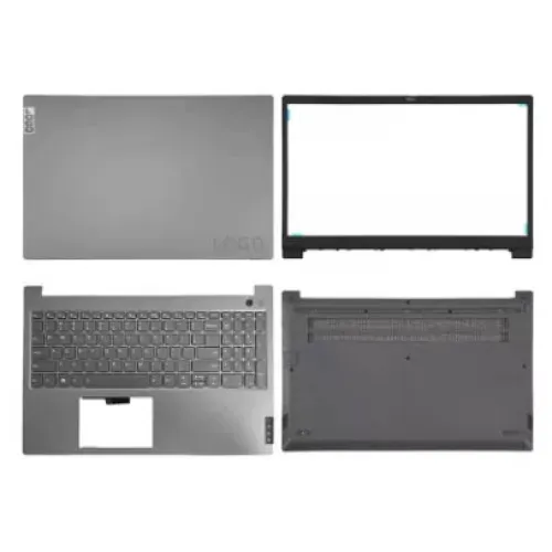 Lenovo ThinkBook 15-IIL/15-IML Complete LCD Top Cover Assembly with Palmrest Keyboard and Bottom Base Body