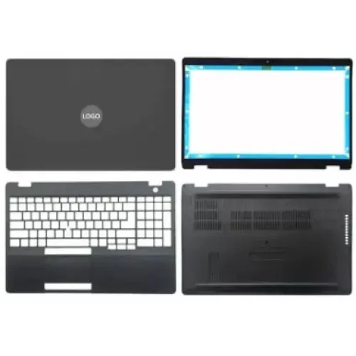 Dell Latitude 5500 E5500 Full Assembly LCD Top Cover Bezel with Touchpad Palmrest and Bottom Base Body