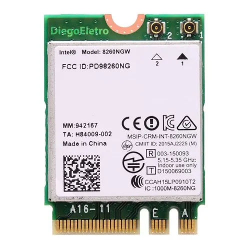 Intel Network 8260.NGWMG Bluetooth and Wifi Card For HP and Lenovo Laptops