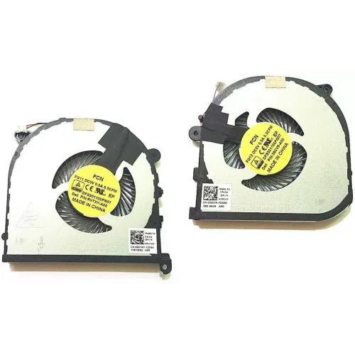 Dell Precision 15 5510 Laptop Cooling Fan Set - Left and Right