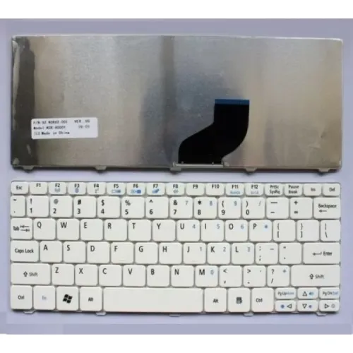 White Replacement Keyboard for Acer eMachines D720 D520 D521 D721 D751