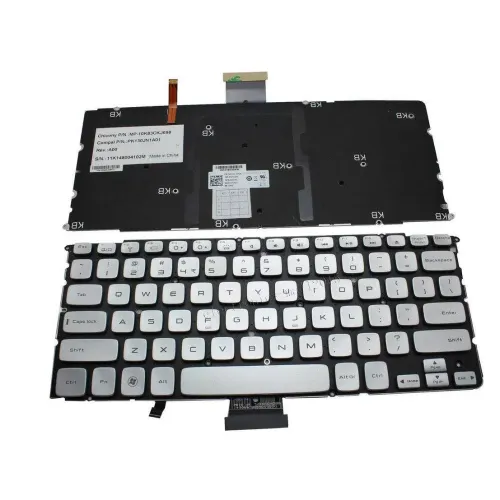 Dell XPS 14Z L412Z Silver Keyboard Replacement