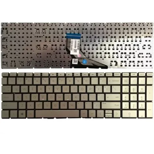 HP Pavilion 15 DA Silver Keyboard