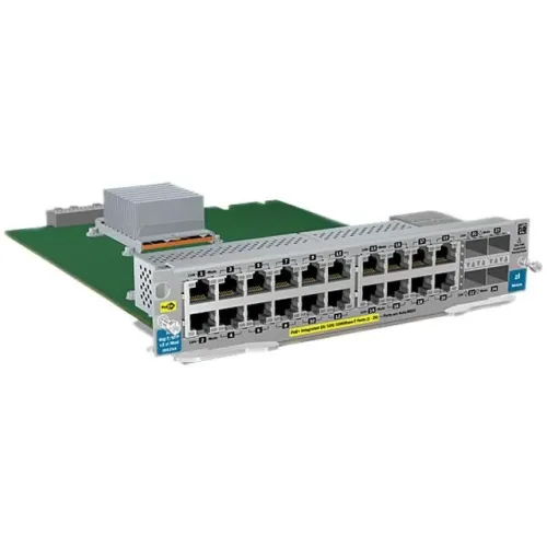 HP 20 Port GT PoE 4 Port SFP v2 zl Module J9535A