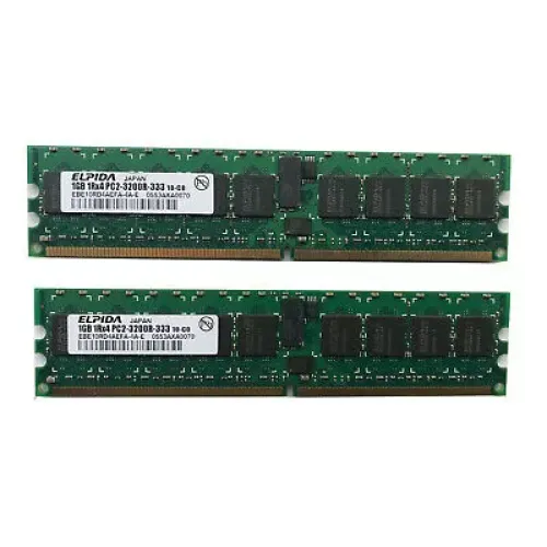 EBE10RD4AJFA-4A-E Elpida 1GB 1Rx4 PC2 3200R RAM