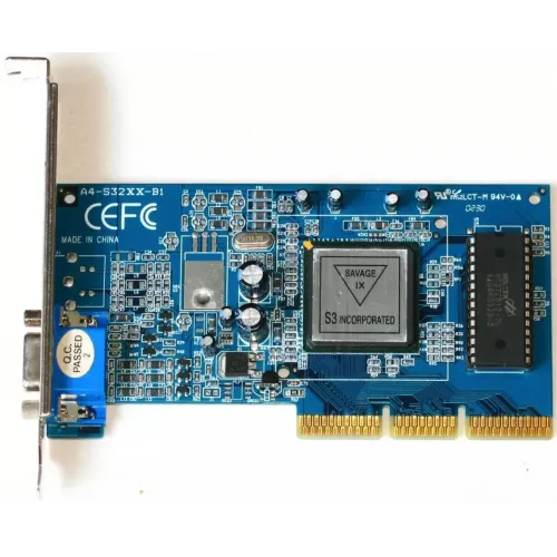 Savage iX 2D/3D Graphic Card 298SDR-8MB A4-S32XX-B1