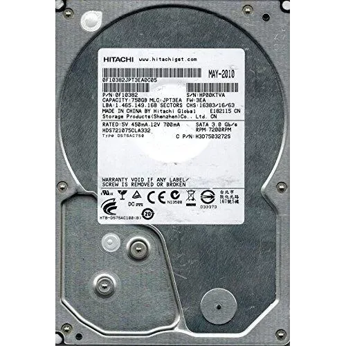 IC35L036VCDY10-0 Hitachi  36gb 10k 80 pin hard disk