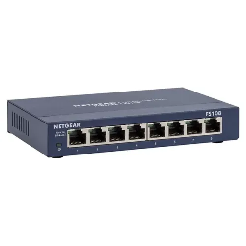 Netgear ProSafe FS108 8 Ports 10/100 Unmanaged Switch