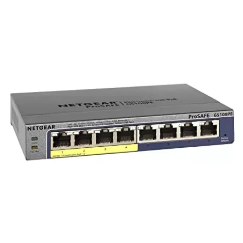 Netgear GS108PE300NAS 8-Ports Smart Managed Switch