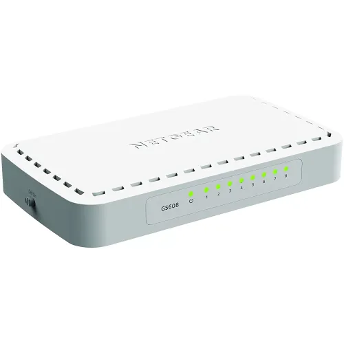 Netgear GS608 8-Ports Ethernet Networking Unmanaged Switch