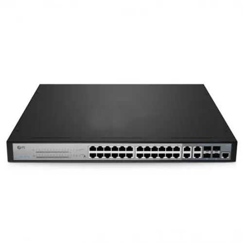 FS 24 Port PoE+ with 4 1Gb Combo Uplinks 400W Gigabit Switch S3400-24T4FP