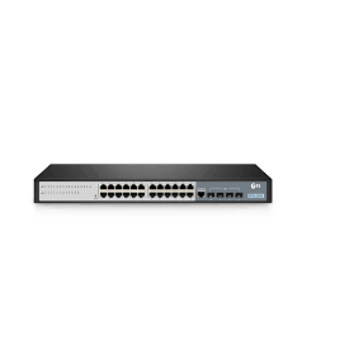 FS 24 Port 1000BASE-T Gigabit L2+ with 4 1Gb SFP Gigabit Switch