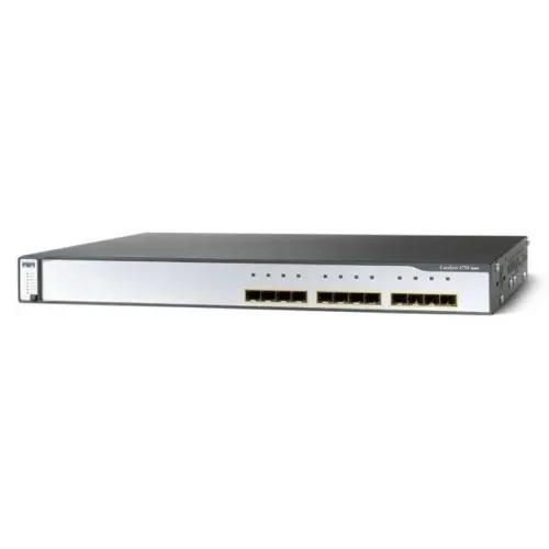 Cisco Catalyst WS-C3750G-12S-E 12 Port Switch