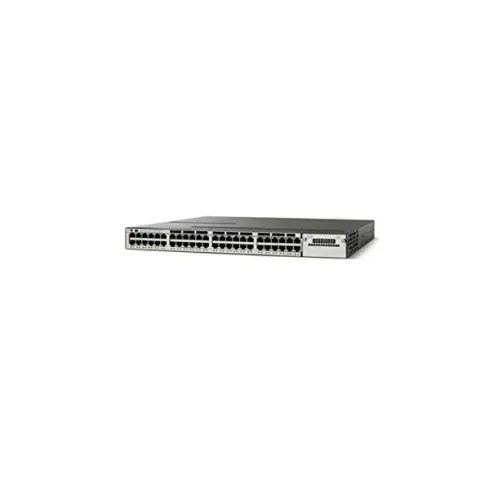 Cisco Catalyst 3750X-48T Layer 3 10/100/1000 Ethernet 48Ports Data IP Base Managed Switch