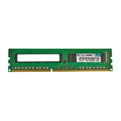 HP 8GB PC3-12800 DDR3-1600MHz ECC Unbuffered CL11 240-Pin DIMM Memory Module Part# 669239-081U