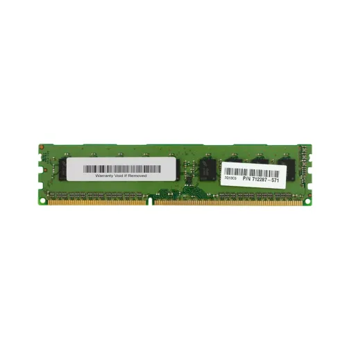 HP 4GB PC3-14900 DDR3-1866MHz ECC Unbuffered CL13 240-Pin DIMM Dual Rank Memory Module Part# 712287-571