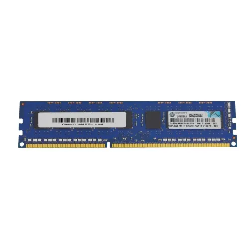 HP 8GB PC3-14900 DDR3-1866MHz ECC Unbuffered CL13 Dual Rank x8 240-Pin DIMM Memory Module Part# 712288-581