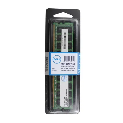 Dell 16GB PC4-17000 DDR4-2133MHz ECC Registered CL15 288-Pin DIMM 1.2V Dual Rank Memory ModulePart# SNP1R8CRC