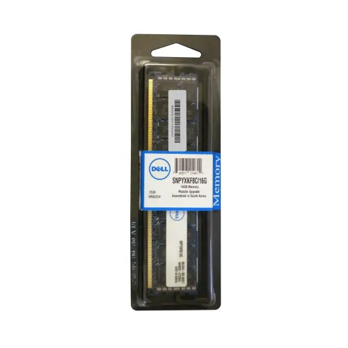 Dell 16GB PC3-10600 DDR3-1333MHz ECC Registered CL9 240-Pin DIMM 1.35V Low Voltage Dual Rank Memory Module Part# SNPYXKF8C