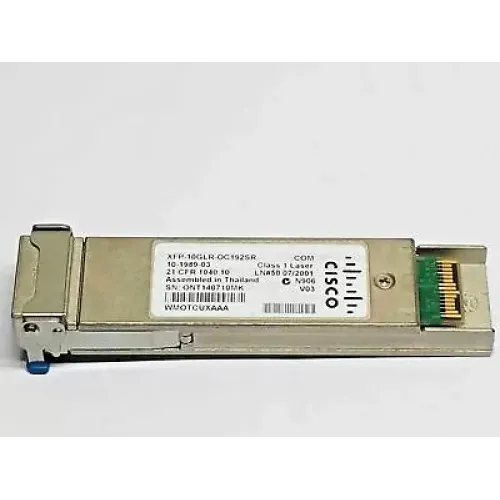 Cisco 10-1989-03 XFP-10GLR-OC1925R 10Gbase-LR OC192SR Fiber SFP Transceiver