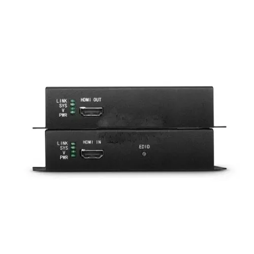 FS 4K HDMI Extender Set with Audio EDID and RS232 via Single LC Fiber