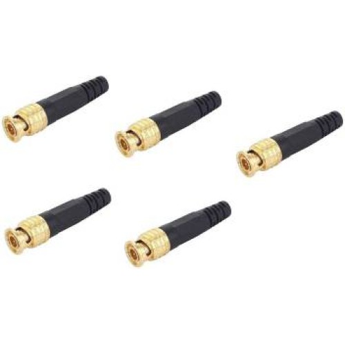 ADVISION 5Nos.- BNC Connectors for CCTV Cameras