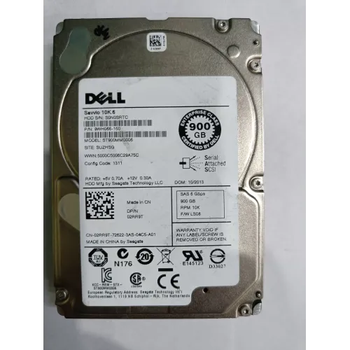 Dell PowerEdge 9WH066-150 900GB 10K SAS 2.5 inch 6GBPs Hard Drive