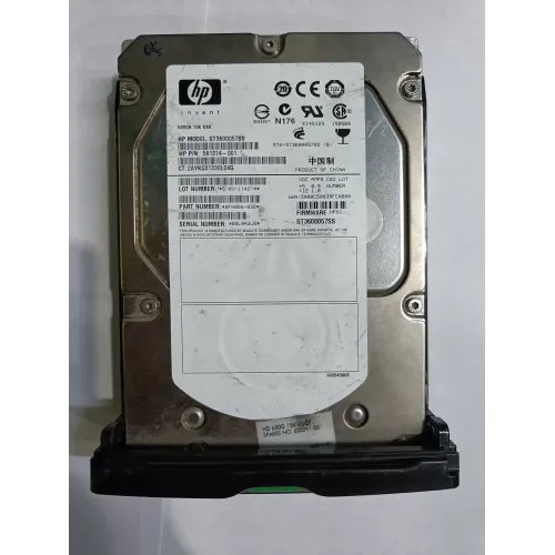 HP 581314-001 600GB 15K SAS 3.5 inch hard drive