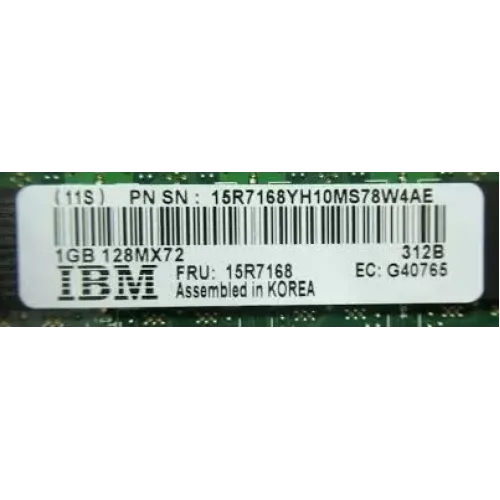 IBM 15R7168 1GB 276 PIN DDR2 533MHz DDR-2 SDRAM Memory 1931 312B