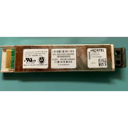 Genuine NORTEL AA1403005-E5 10GBase-SR XFP Transceiver