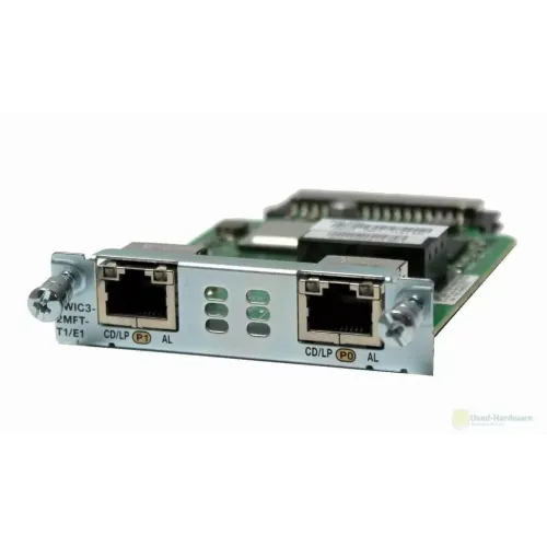 Cisco VWIC3-2MFT-T1/E1 2-Port T1/E1 Multiflex VWIC Card