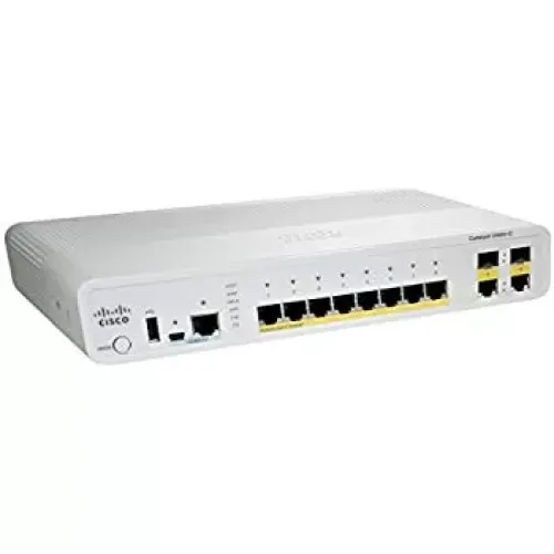 Cisco Catalyst WS-C2960CG-8TC-L Compact Managed Switch