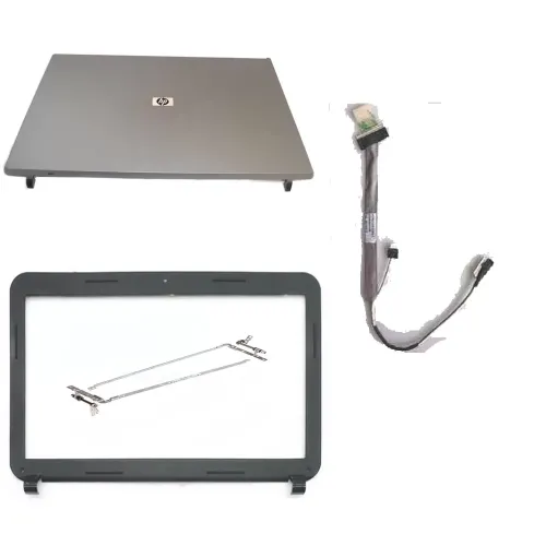 HP 530 LCD Top Cover Assembly with Hinges and Screen Cable BLR