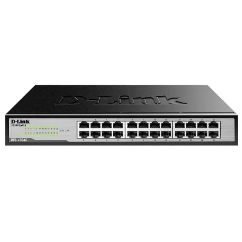 D-Link DGS-1024C 24-Port Gigabit Unmanaged Desktop/Rackmount Switch