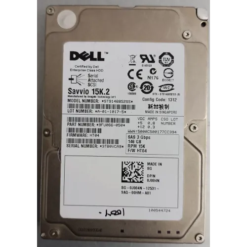 HP 146GB SAS 10K RPM 2.5 Inch Hard Disk 9F6066-035