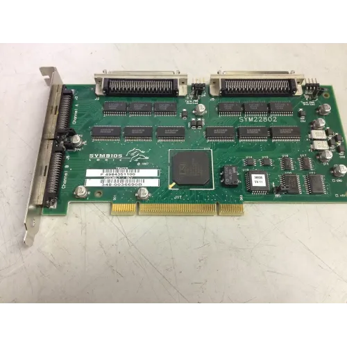 LSI SYMBIOS Logic SYM22802 Dual HVD Differential SCSI Card LSI22802