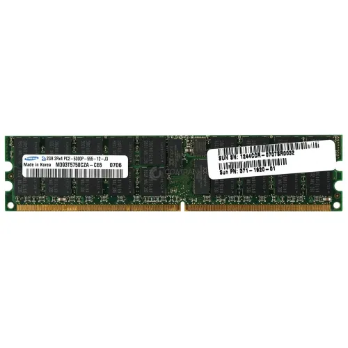 Sun 2Gb 2RX4 PC2 5300P DDR2 Server Ram M393T5750CZA-CE6 371-1920-01