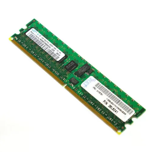 IBM 1GB 667Mhz PC2-5300P DDR2 1Rx4 CL5 ECC Memory Ram 38L6041 41Y2761