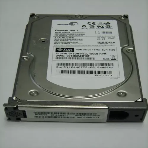 Sun 146GB 10K 2Gbps 3.5 Inch Fibre Channel Hard Disk Drive 390-0171