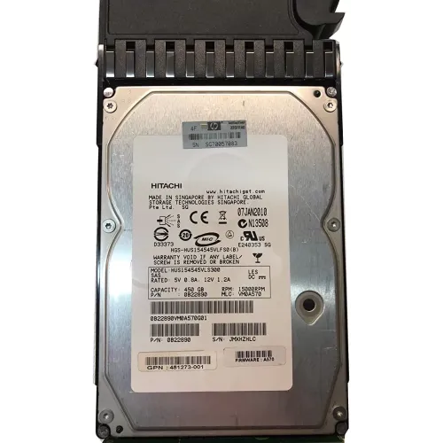 HP 450GB SAS 15K RPM 3Gbps 3.5inch Hard Disk 481273-001 ST3450857SS