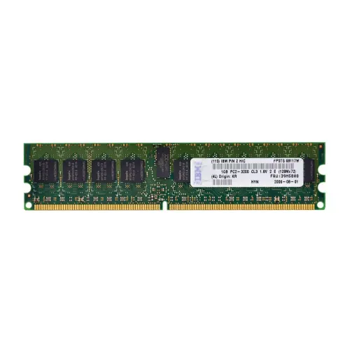 IBM 1GB 1RX8 PC2-3200 400Mhz ECC DDR2 Server Ram 39M5809 39M5808